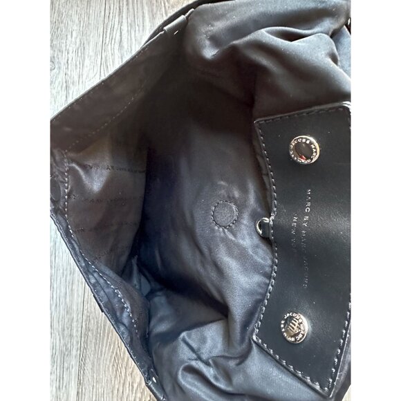 Marc by Marc Jacobs Black Nylon Tote with Leather  Handle and Accents - Picture 12 of 14